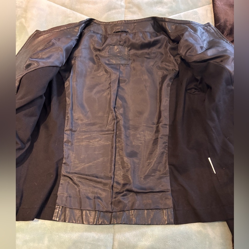 Real leather lined jacket - Picture 3 of 7